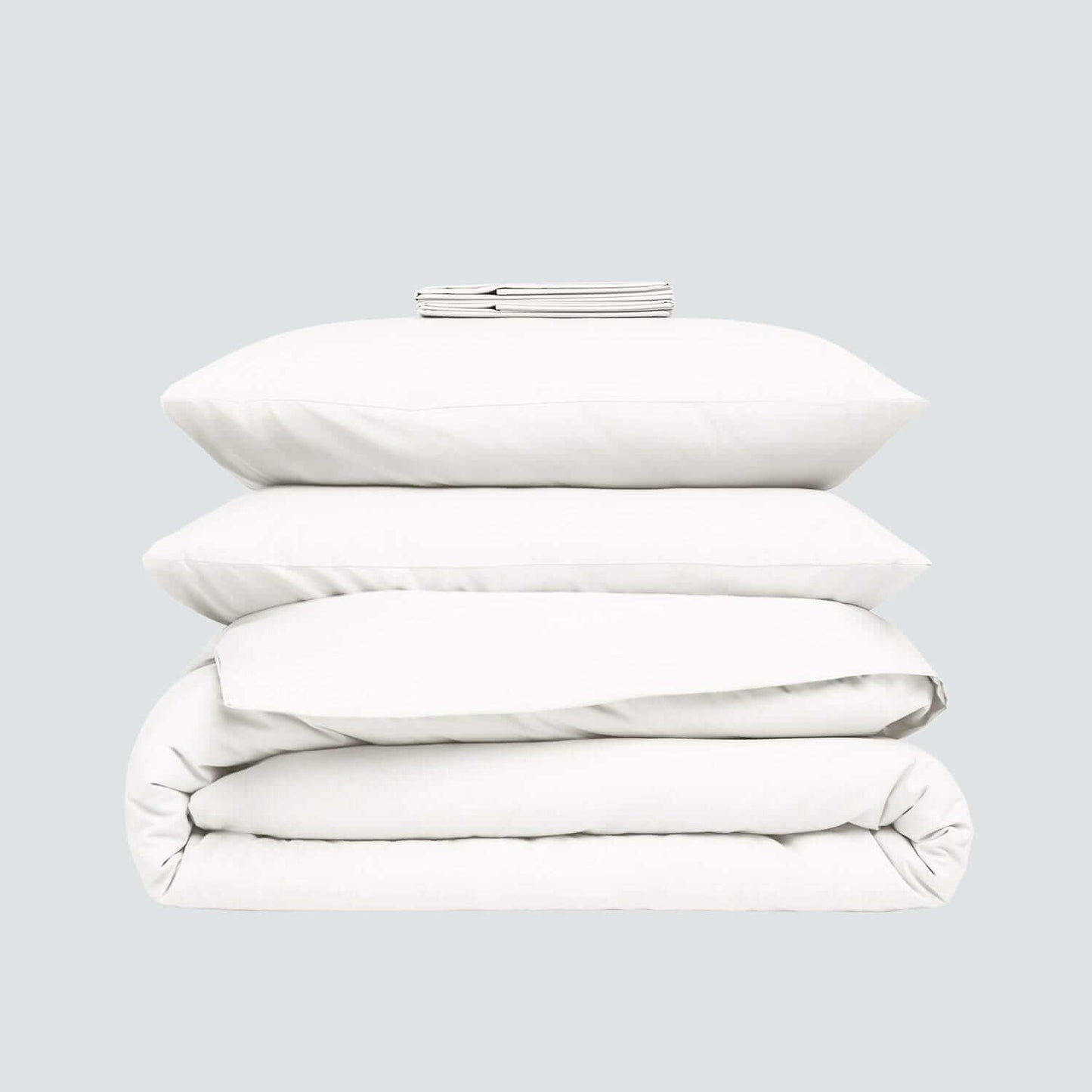 Organic Wool Bedding Set — organic wool comforter with cotton sheets, breathable and eco-friendly.