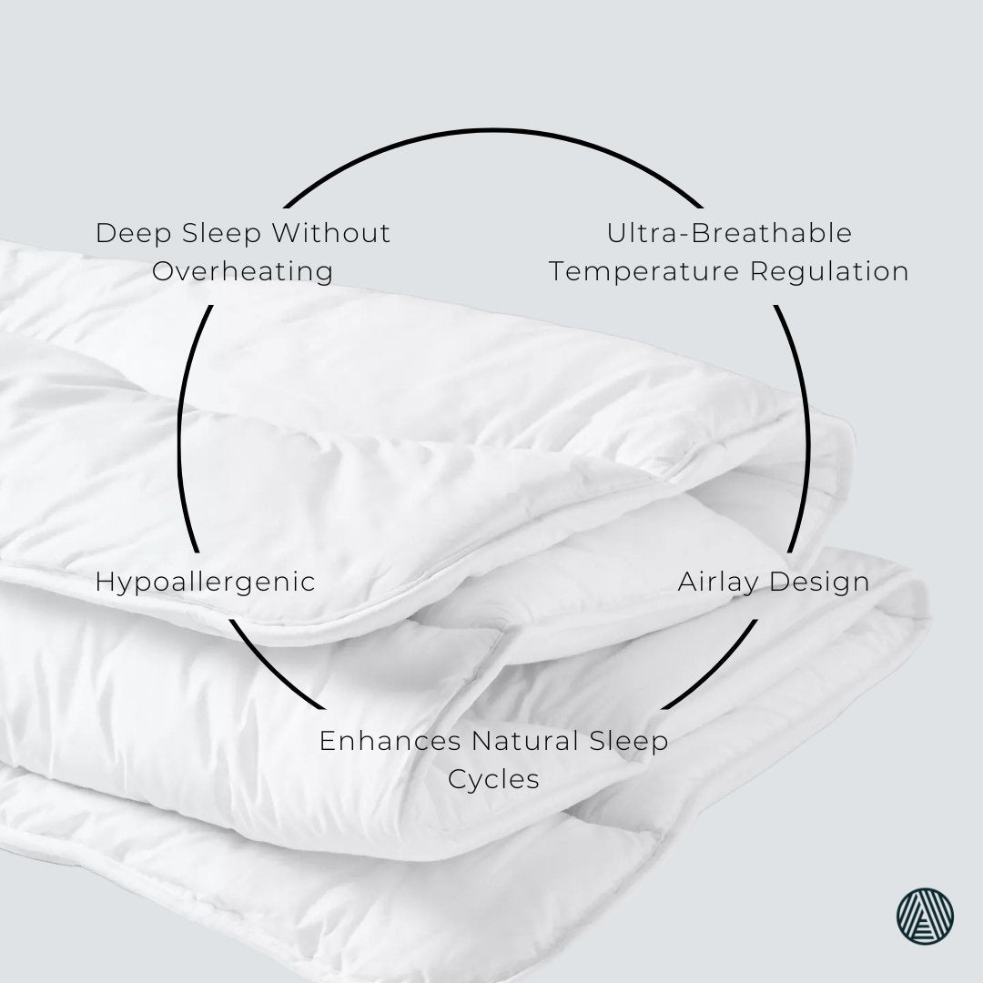 Organic Regenerative Wool Comforter - Antipodean Home