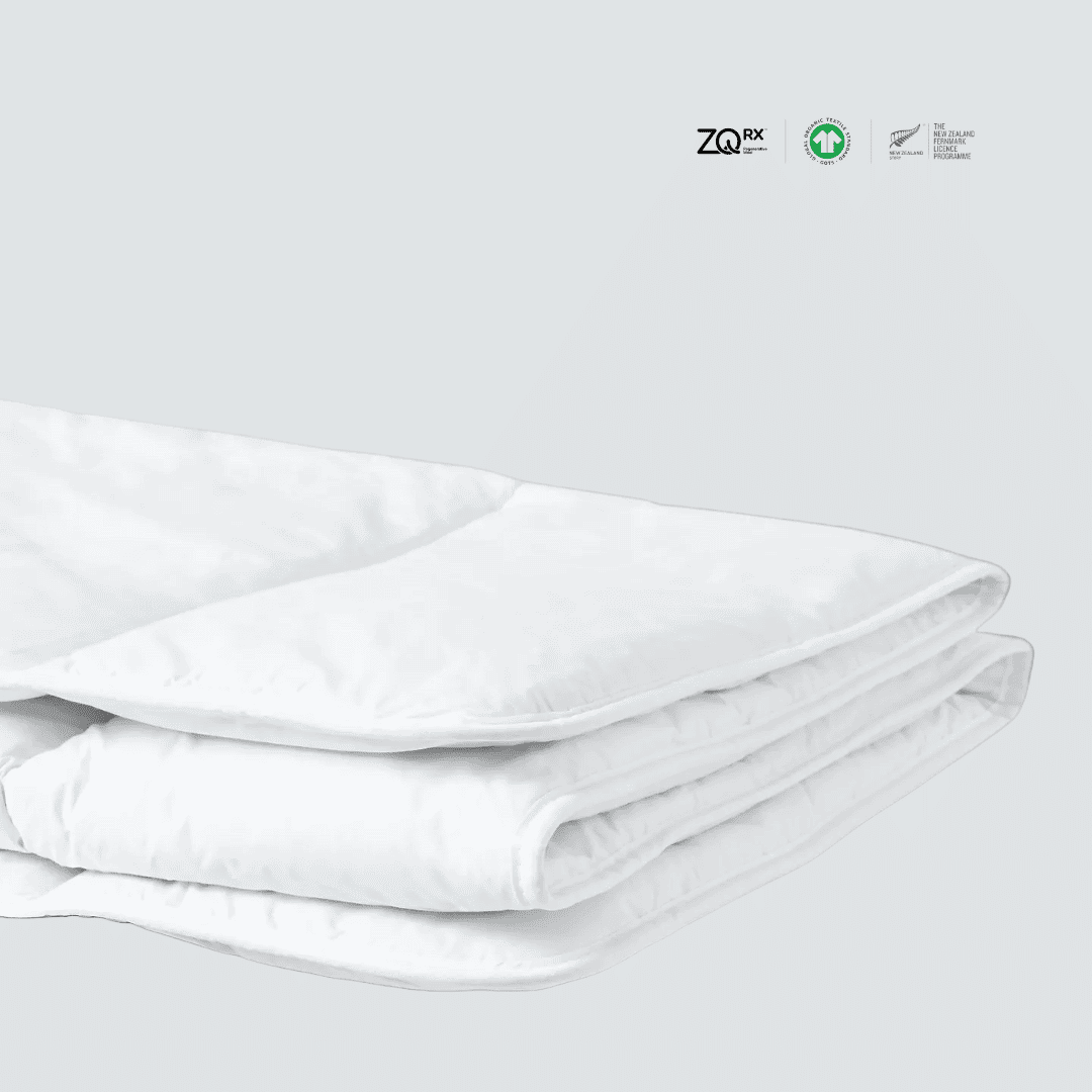 Organic Wool Comforter | All - Season | Antipodean Home - Antipodean Home