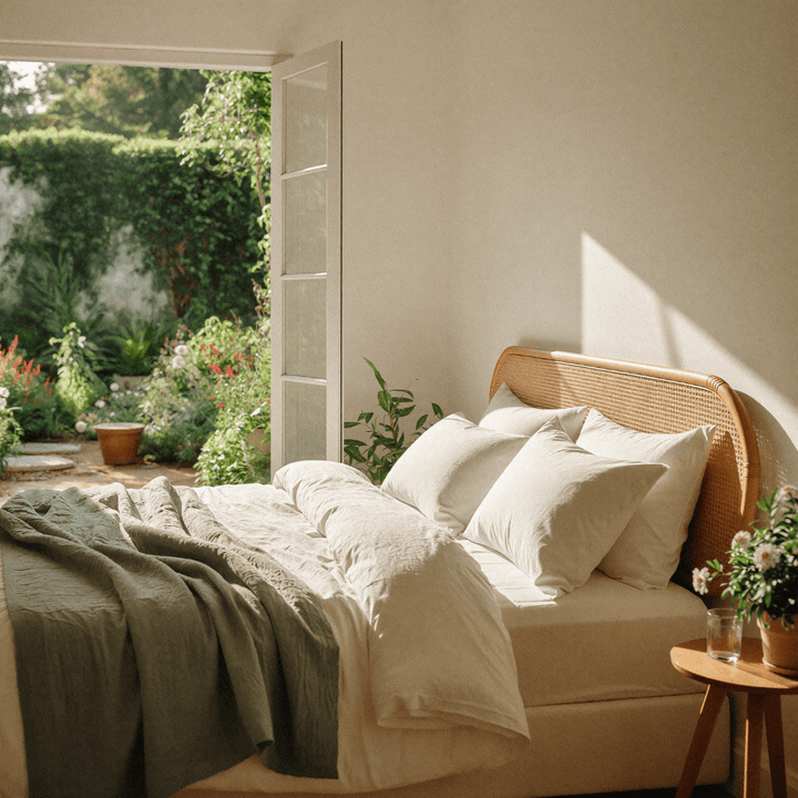 Organic Wool Comforter – All-Season Merino Duvet Insert
