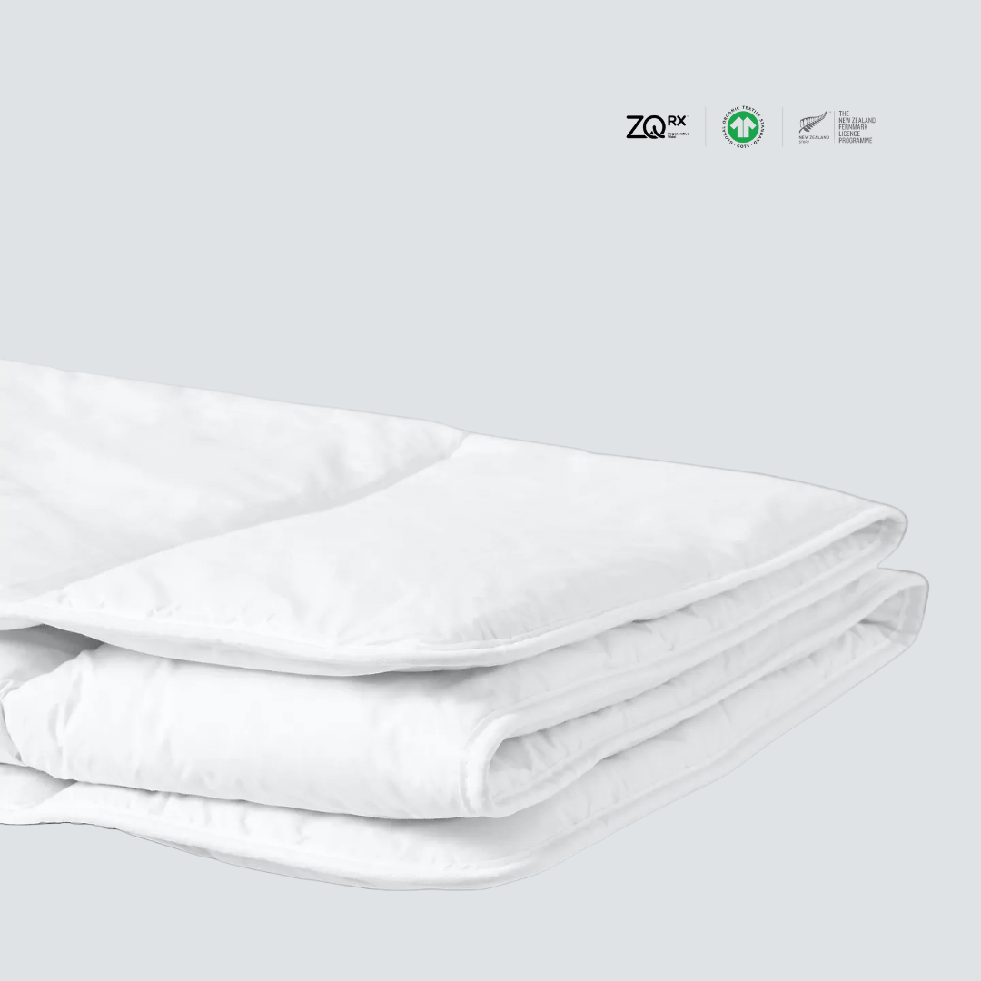 Organic Wool Comforter | Made in New Zealand, Breathable All - Season Comfort - Antipodean Home