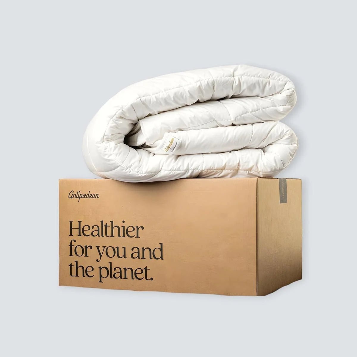 Wool Comforter Set (Insert + Organic Cotton Cover) - Antipodean Home